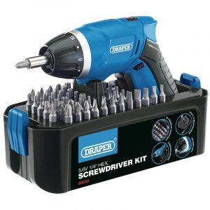 Draper Storm Force® Cordless Li-ion Screwdriver Kit (3.6V)