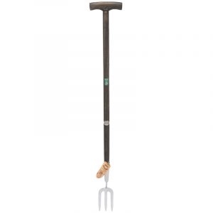 Stainless Steel Fork with Ash Handle