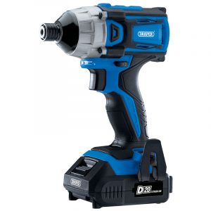 D20 20V Brushless 1/4" Impact Driver with 2 x 2.0Ah Batteries and Charger (180Nm)
