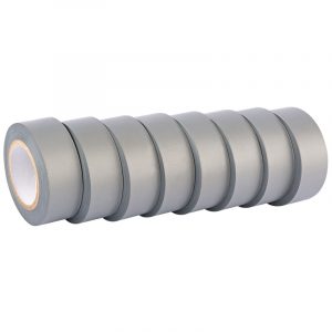 8 x 10M x 19mm Grey Insulation Tape to BSEN60454/Type2