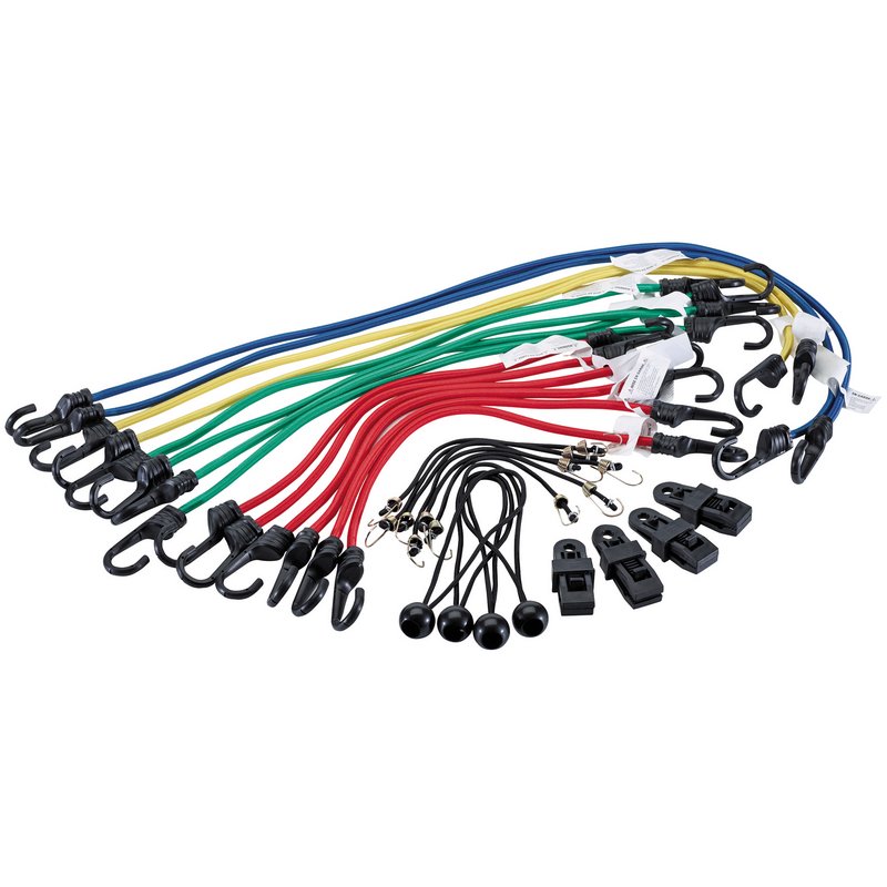 28PC ASSORTED BUNGEE