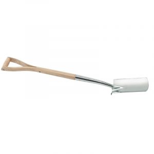 Stainless Steel Border Spade with Ash Handle