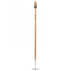 Stainless Steel Draw Hoe with Ash Handle