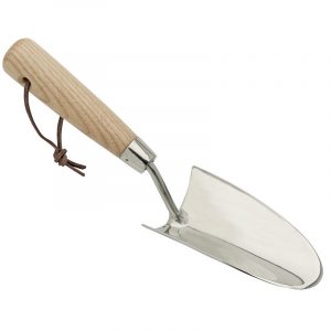 Stainless Steel Hand Trowel with Ash Handle