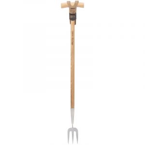Draper Heritage Stainless Steel Fork With Ash Long Handle