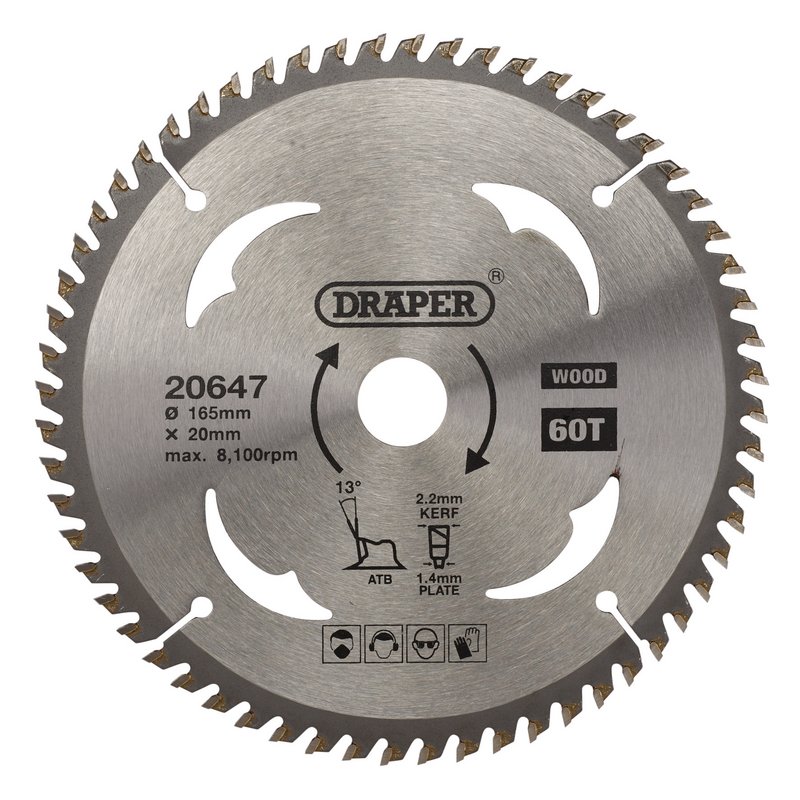 TCT SAW BLADE 165MM