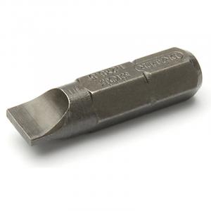 10 x 6.5mm x 1/4 He x x 25mm Plain Slot Screwdriver Bit