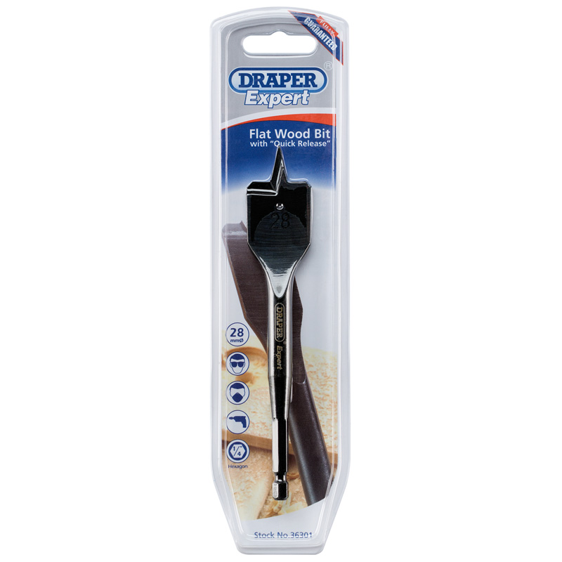 28mm Flat Wood Bit