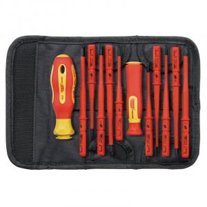 XP1000 VDE Slimline Interchangeable Screwdriver Set (12 Piece)