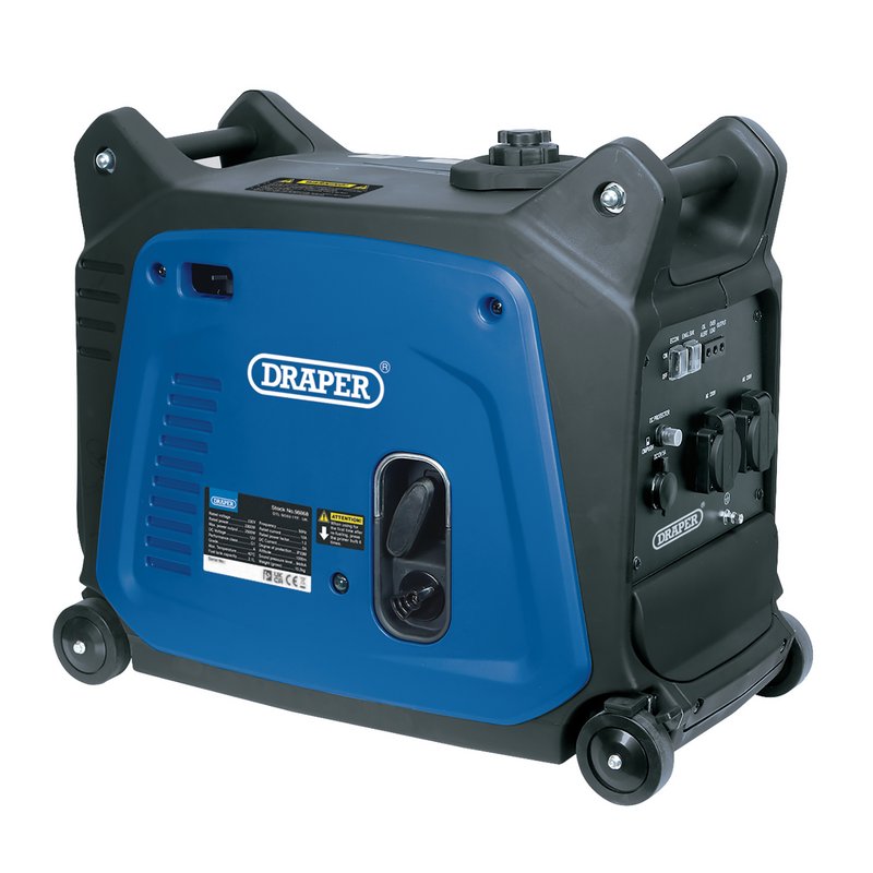 DRAPER PETROL INVERTER GENERATOR, 2800W