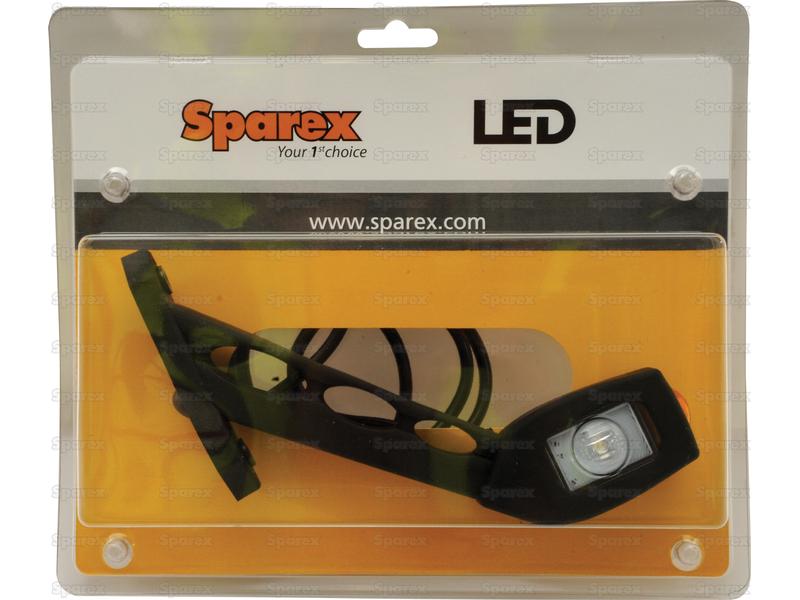 SPAREX LED Outline Front, Rear & Side Facing Marker Light, RH, 12-24V - Image 4