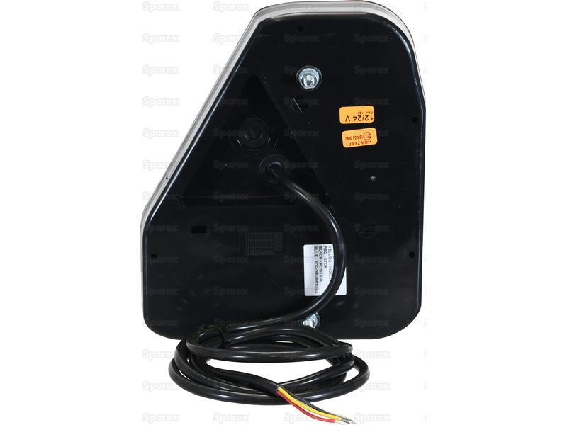 SPAREX LED Rear Combination Light, Function: 4, Brake / Tail / Indicator / Fog, RH, 12-24V - Image 2