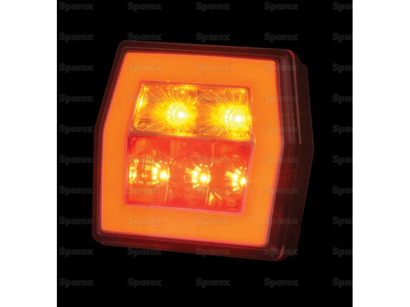SPAREX LED Rear Combination Light, Function: 3, Brake / Tail / Indicator, RH & LH, 12-36V - Image 2