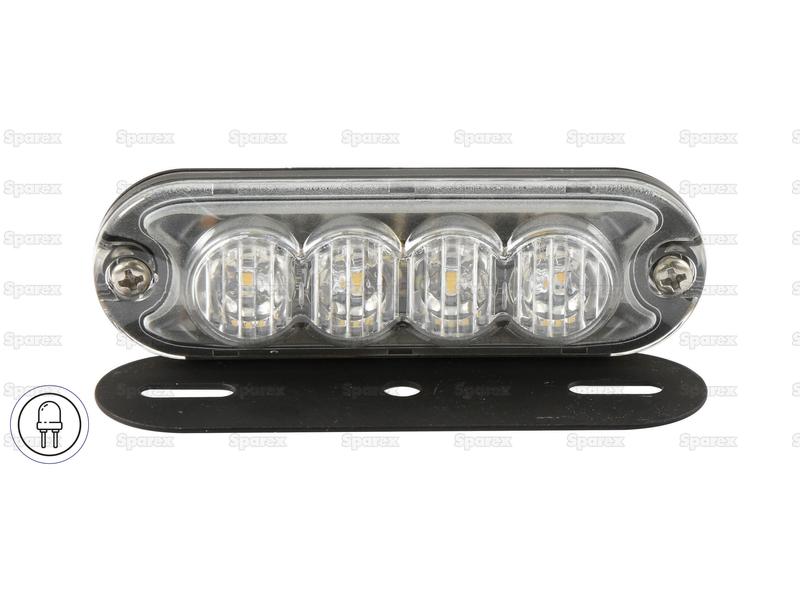 SPAREX LED Slimline Hazard Light 12/24V