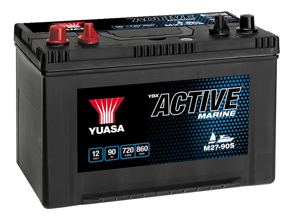 M27-90S YBX Active Marine Battery 12V 90Ah 720