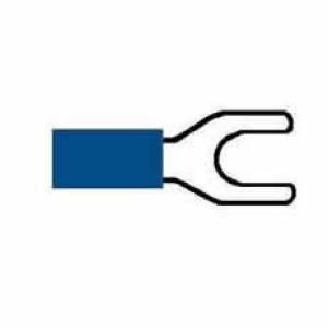 Blue Pre-Insulated Spade Terminals - 5.30mm