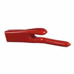 Red PVC Crocodile Clip Insulating Sleeves