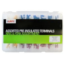 Assorted Pre-insulated Ring & Fork Terminals