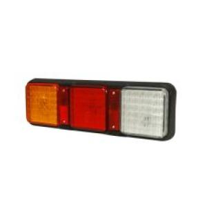 5 Function LED Rear Combination Lamp - Stop/Tail/Direction Indicator/Reverse/Reflector - 12/24V