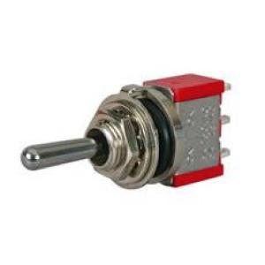 3 Way Momentary On/Off/Momentary On Miniature Toggle Switch - 5A at 28V