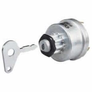 5 Position Ignition Switch replaces Lucas 36614 - Off/Accessory/Ignition/Pre-Heat/Heat Start
