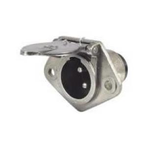 24V 3 Pin Heavy Duty Metal Trailer Clang Plug