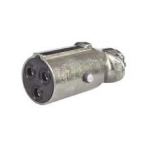 24V 3 Pin Heavy Duty Metal Trailer Clang Socket