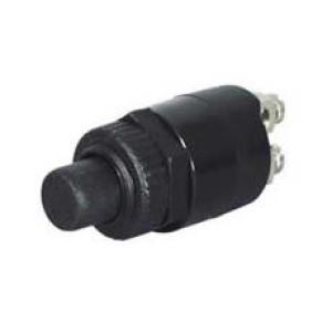 Black Momentary On Push Switch - 10A at 12V