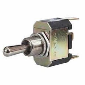 3 Way On/Off/Momentary On Toggle Switch with Metal Lever - 10A at 28V
