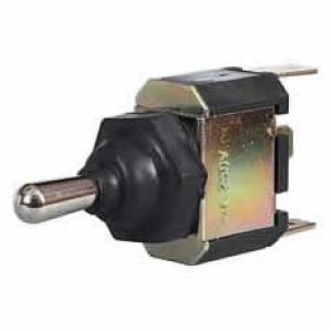 Splashproof 3 Way Momentary On/Off/Momentary On Toggle Switch - 10A at 28V