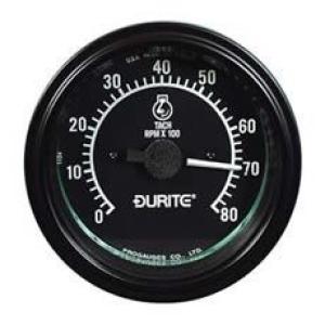 12/24V Alternator Pick-up Tachometer with Hour Meter - 0-4000RPM