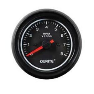 24V LED Illuminated Marine Voltmeter - 52mm
