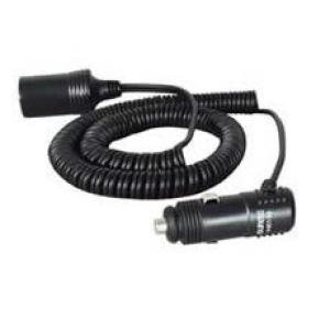 2.45m Retractable Cable with Cigarette Lighter Plug & Socket - 5A