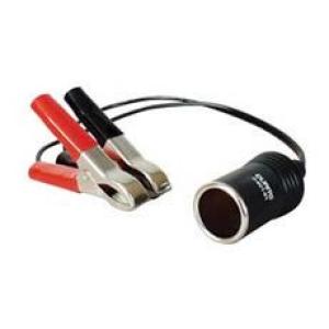 Cigarette Lighter Socket with Red/Black Clips