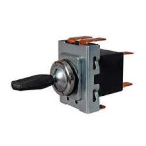 3 Way On/On/On Toggle Switch with Plastic Paddle Lever - 10A at 12V