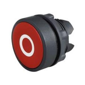 Red Flush Push Button