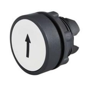 White Flush Push Button