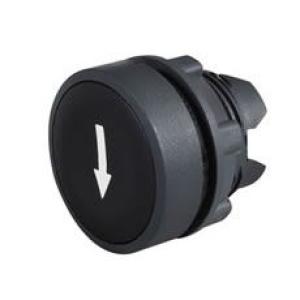 Black Flush Push Button