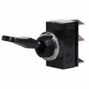 Change Over or On/Off Flick Switch with Nylon Paddle Lever - 10A at 12V