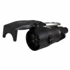 7 Pin Plastic Trailing Caravan Socket - 12V