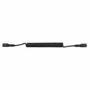 3 Core Retractable Rubber Sheath Cable with 2 Sockets - 3 Metre