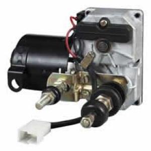 24V Wiper Motor - Switched/Autopark 58mm Twin Shaft 80°
