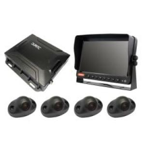 360° 3D Camera System With Monitor - 12/24V