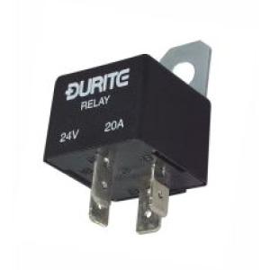 24V Mini Double Make/Break Relay - 2 x 15A