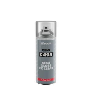 HB Body C495 2K CLEAR SEMI GLOSS 400ml