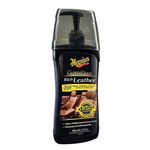 MEGUIAR'S Gold Class Rich Leather Cleaner & Conditioner 400ML