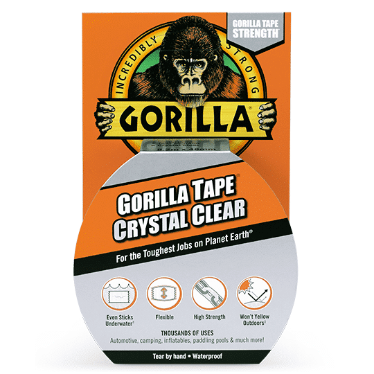 Gorilla Tape – Crystal Clear 8.2m x 48mm