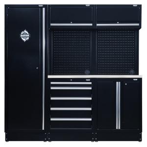 DRAPER BUNKER® Modular Storage Combo with Stainless Steel Worktop (11 Piece)