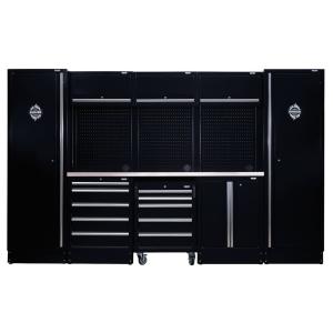 DRAPER BUNKER® Modular Storage Combo with Stainless Steel Worktop (16 Piece)