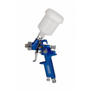 FAST MOVER TOOLS SPRAY GUN, GRAVITY, MINI HVLP, 1.0MM, 125MM POT